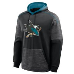 San Jose Sharks Fanatics Goaltender Defender Pullover Hoodie - Black - NHL
