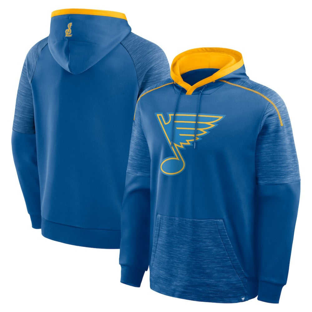 St. Louis Blues Fanatics Goaltender Defender Pullover Hoodie - Blue - NHL