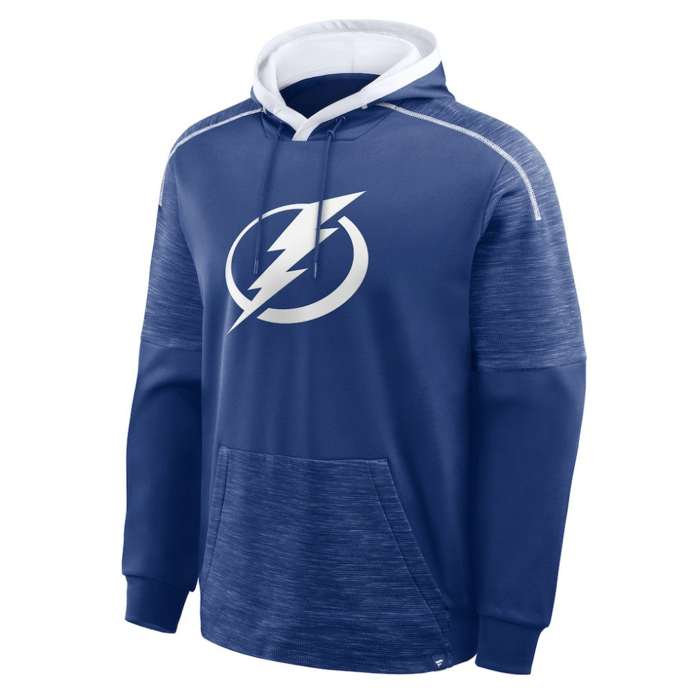 Tampa Bay Lightning Fanatics Goaltender Defender Pullover Hoodie - Blue - NHL