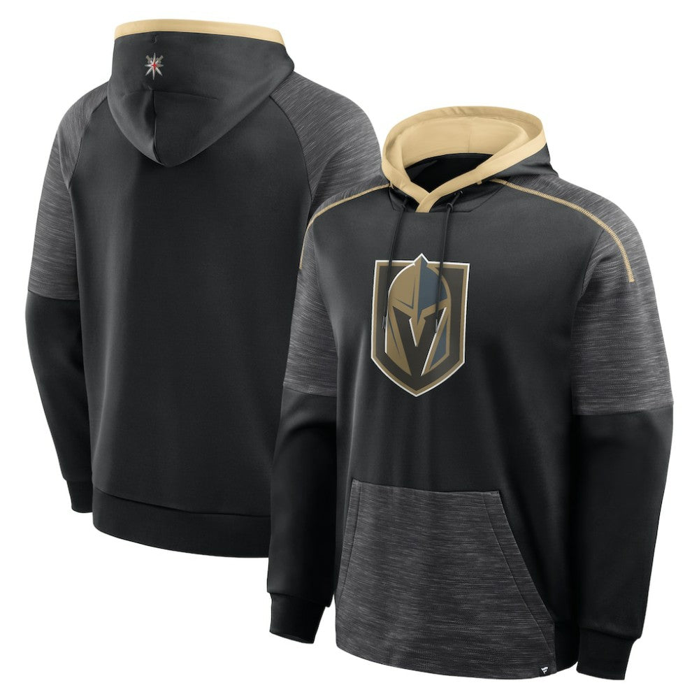 Vegas Golden Knights Fanatics Goaltender Defender Pullover Hoodie - Black - NHL