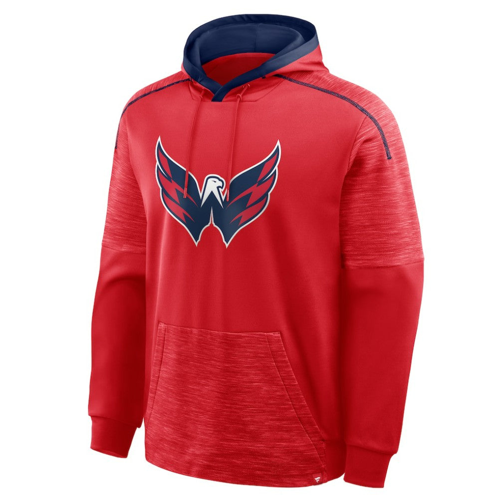 Washington Capitals Fanatics Goaltender Defender Pullover Hoodie - Red - NHL