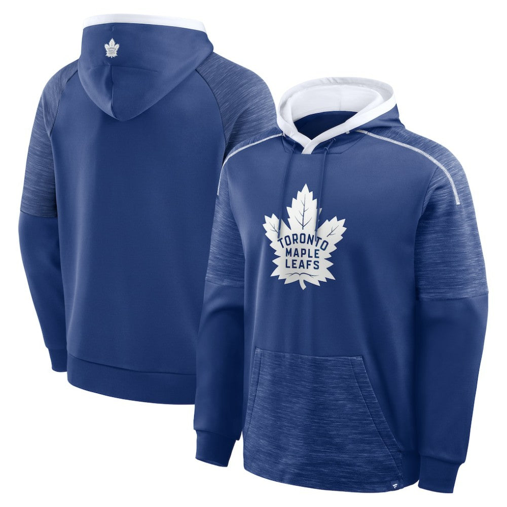 Toronto Maple Leafs Fanatics Goaltender Defender Pullover Hoodie - Blue - NHL