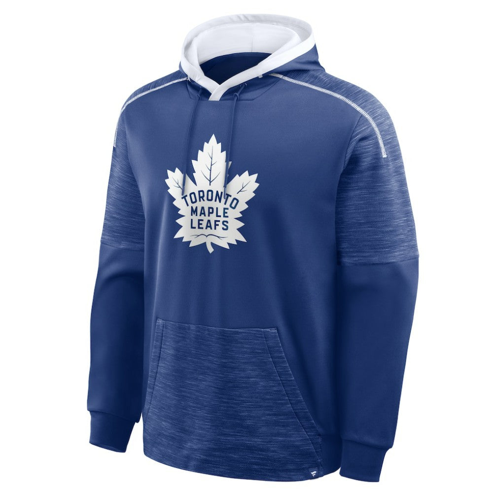 Toronto Maple Leafs Fanatics Goaltender Defender Pullover Hoodie - Blue - NHL