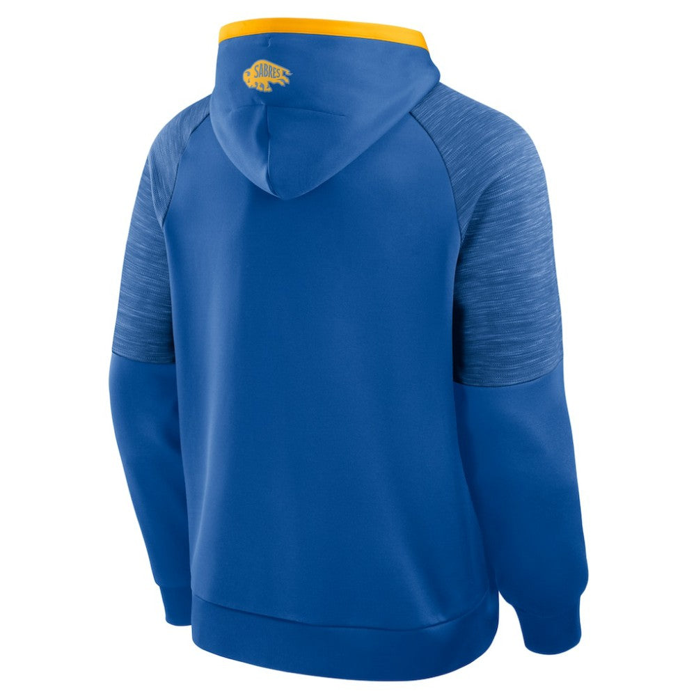 Buffalo Sabres Fanatics Goaltender Defender Pullover Hoodie - Royal - NHL