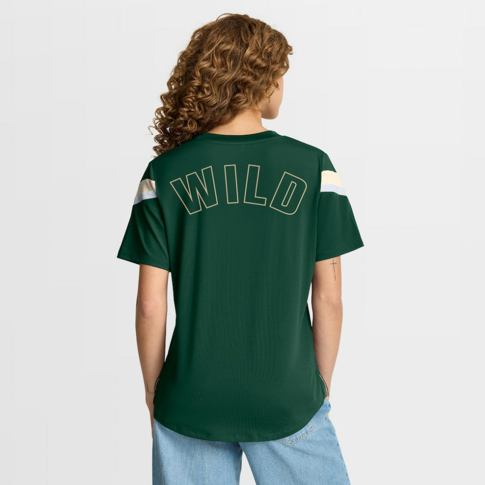 Minnesota Wild Fanatics Women's Offside Athena T-Shirt - Green - NHL