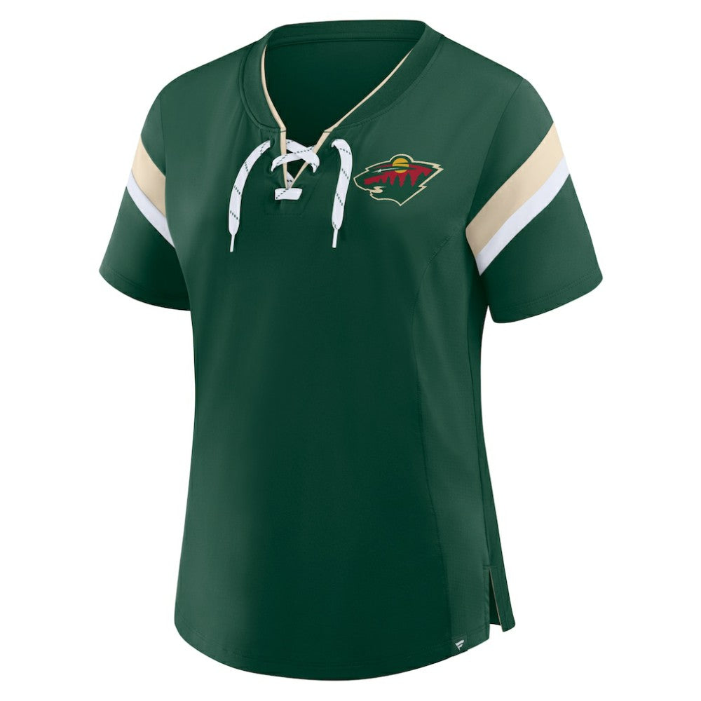 Minnesota Wild Fanatics Women's Offside Athena T-Shirt - Green - NHL