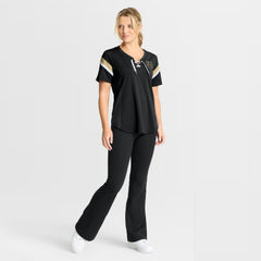 Vegas Golden Knights Fanatics Women's Offside Athena T-Shirt - Black - NHL