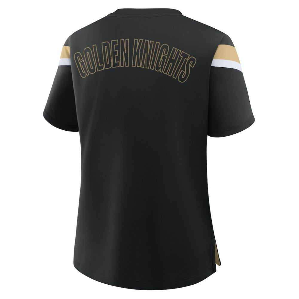 Vegas Golden Knights Fanatics Women's Offside Athena T-Shirt - Black - NHL