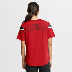 New Jersey Devils Fanatics Women's Offside Athena T-Shirt - Red - NHL