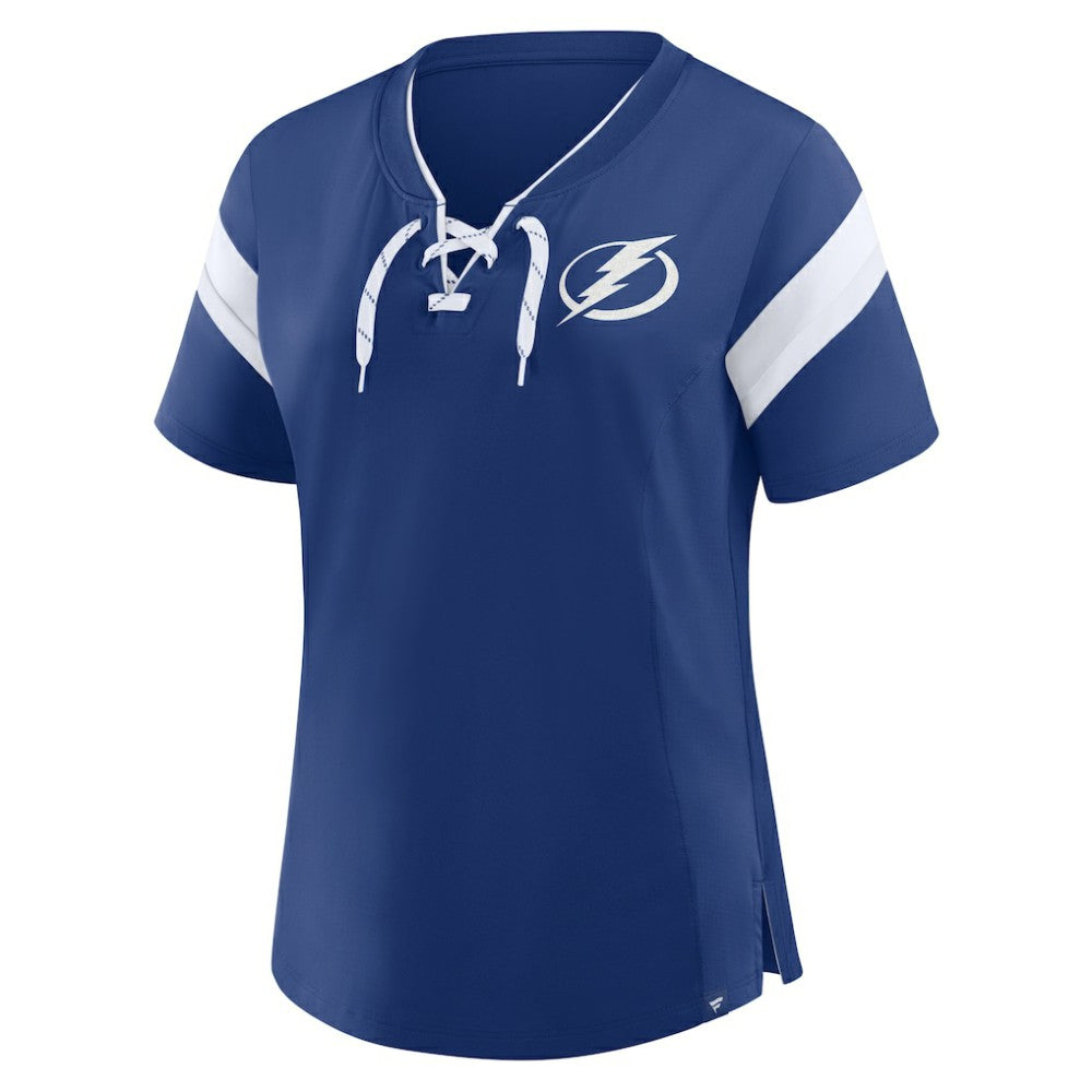 Tampa Bay Lightning Fanatics Women's Offside Athena T-Shirt - Blue - NHL