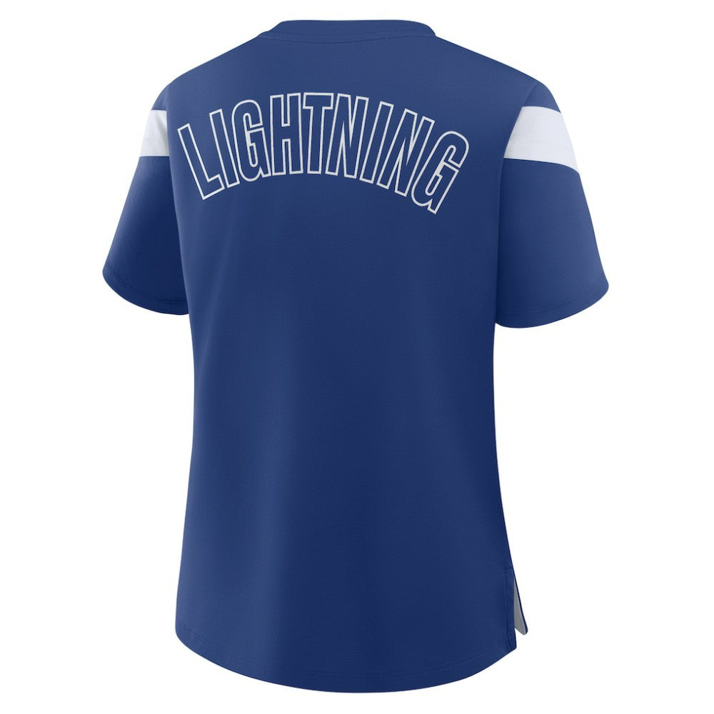 Tampa Bay Lightning Fanatics Women's Offside Athena T-Shirt - Blue - NHL