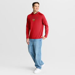 Chicago Blackhawks Fanatics Penalty Shot Long Sleeve Hoodie T-Shirt - Red - NHL