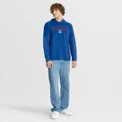 New York Rangers Fanatics Penalty Shot Long Sleeve Hoodie T-Shirt - Blue - NHL