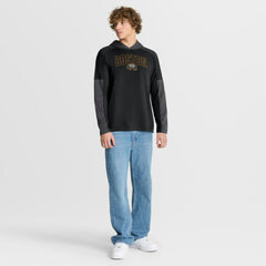 Boston Bruins Fanatics Penalty Shot Long Sleeve Hoodie T-Shirt - Black - NHL
