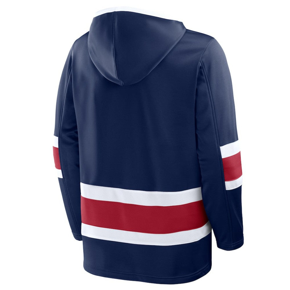 Montreal Canadiens Fanatics Prime Time Fleece Hoodie - Navy - NHL