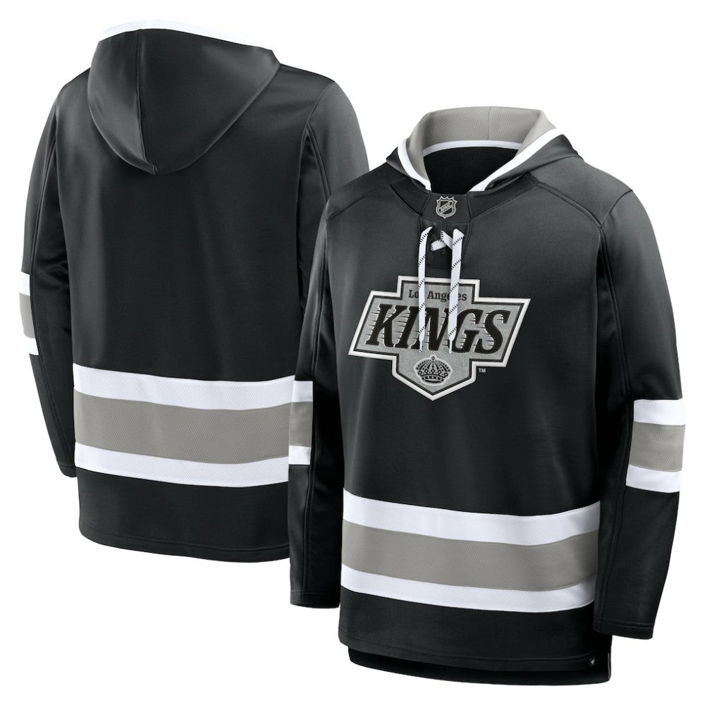 Los Angeles Kings Fanatics Prime Time Fleece Hoodie - Black - NHL