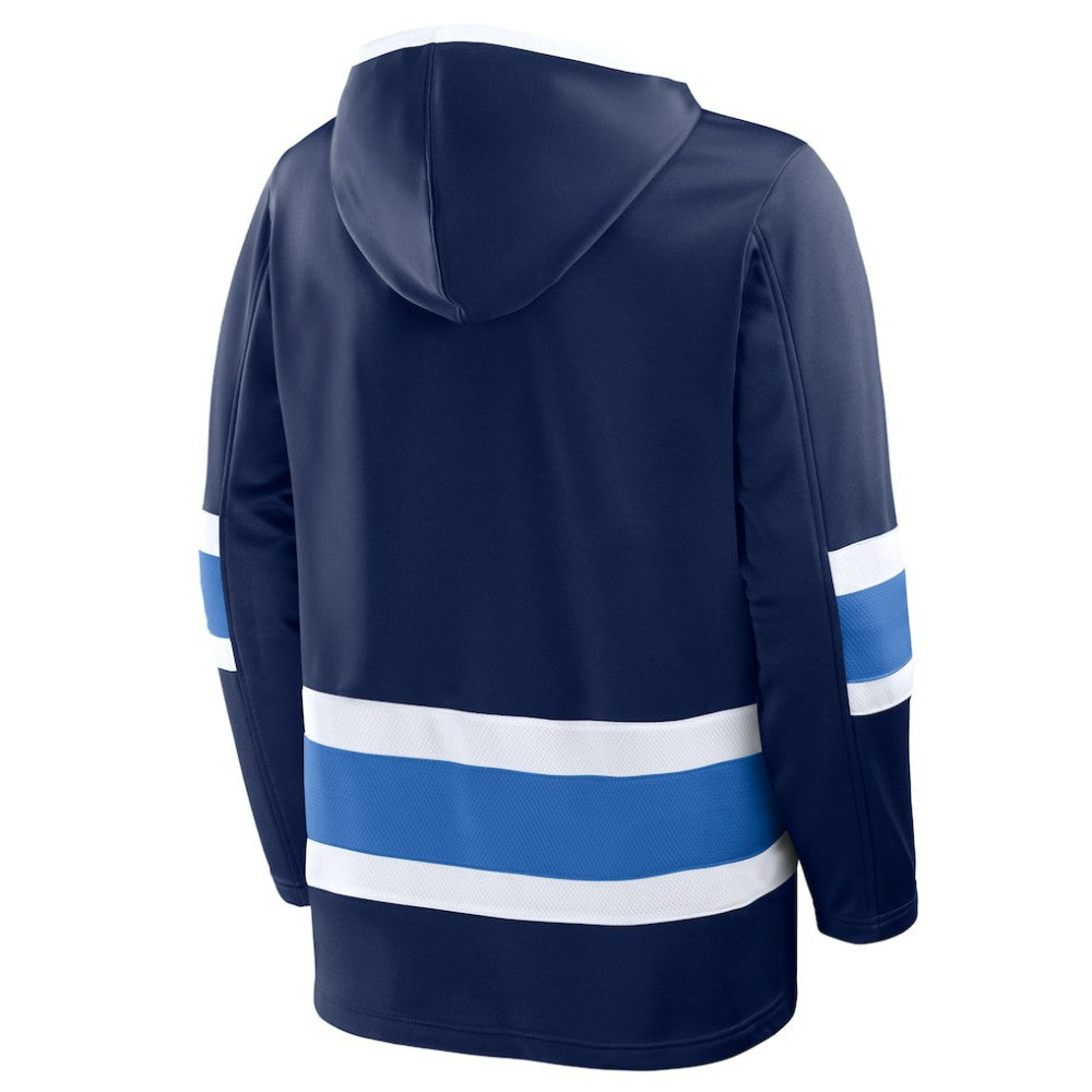Winnipeg Jets Fanatics Prime Time Fleece Hoodie - Navy - NHL