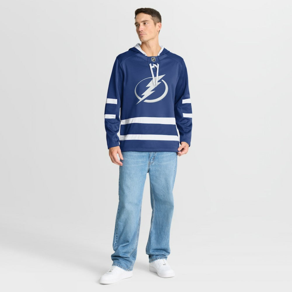 Tampa Bay Lightning Fanatics Prime Time Fleece Hoodie - Blue - NHL