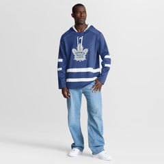 Toronto Maple Leafs Fanatics Prime Time Fleece Hoodie - Blue - NHL