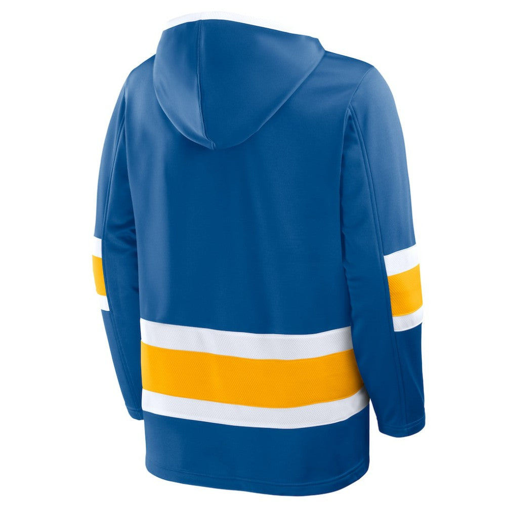 St. Louis Blues Fanatics Prime Time Fleece Hoodie - Blue - NHL