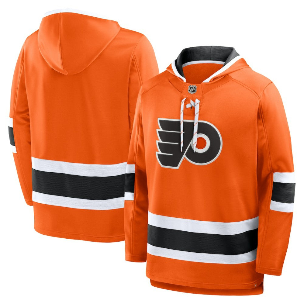 Philadelphia Flyers Fanatics Prime Time Fleece Hoodie - Orange - NHL