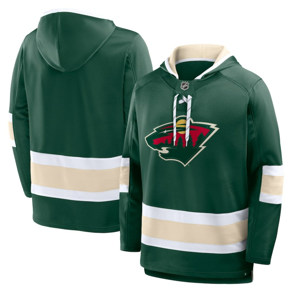 Minnesota Wild Fanatics Prime Time Fleece Hoodie - Green - NHL