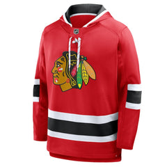 Chicago Blackhawks Fanatics Prime Time Fleece Hoodie - Red - NHL