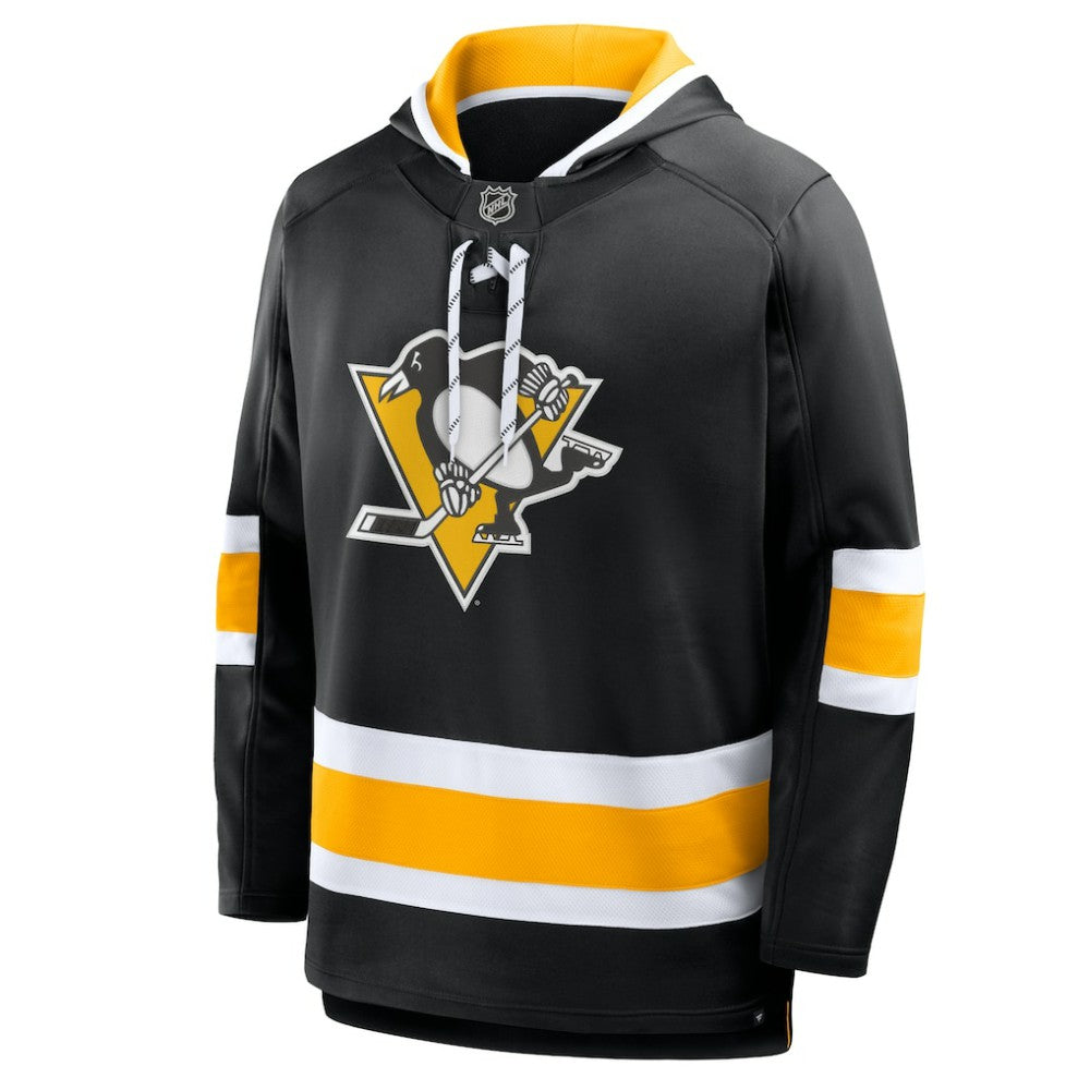 Pittsburgh Penguins Fanatics Prime Time Fleece Hoodie - Black - NHL