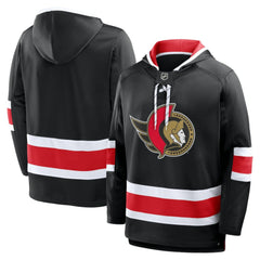 Ottawa Senators Fanatics Prime Time Fleece Hoodie - Black - NHL