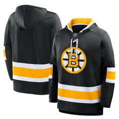 Boston Bruins Fanatics Prime Time Fleece Hoodie - Black - NHL