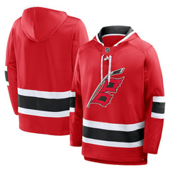 Carolina Hurricanes Fanatics Prime Time Fleece Hoodie - Red - NHL