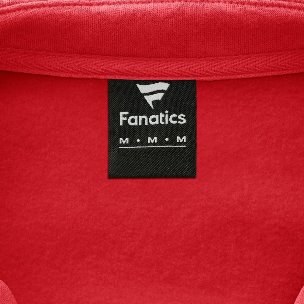 Chicago Blackhawks Fanatics Women's Icing Long Sleeve Lace Up Sweatshirt - Athletic Red - NHL
