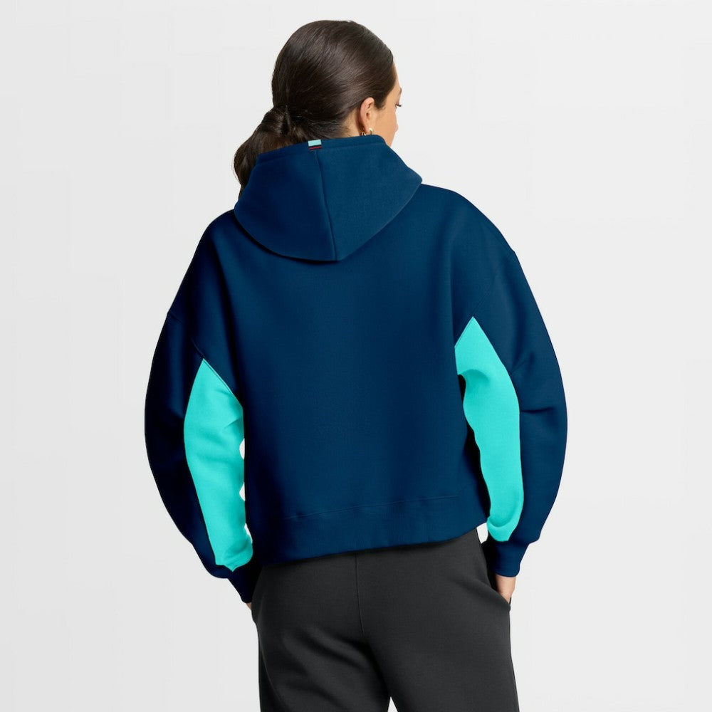Seattle Kraken Fanatics Women's Back Check Boxy Hoodie - Navy - NHL