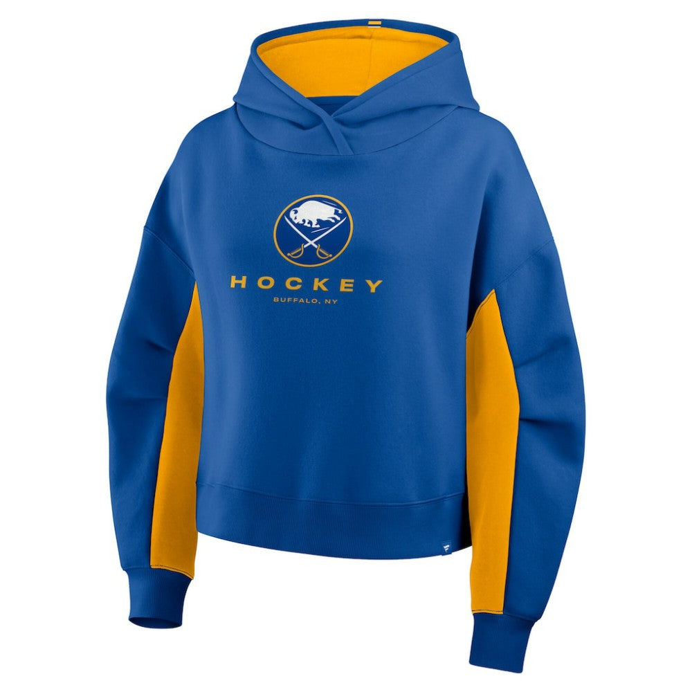 Buffalo Sabres Fanatics Women's Back Check Boxy Hoodie - Royal - NHL