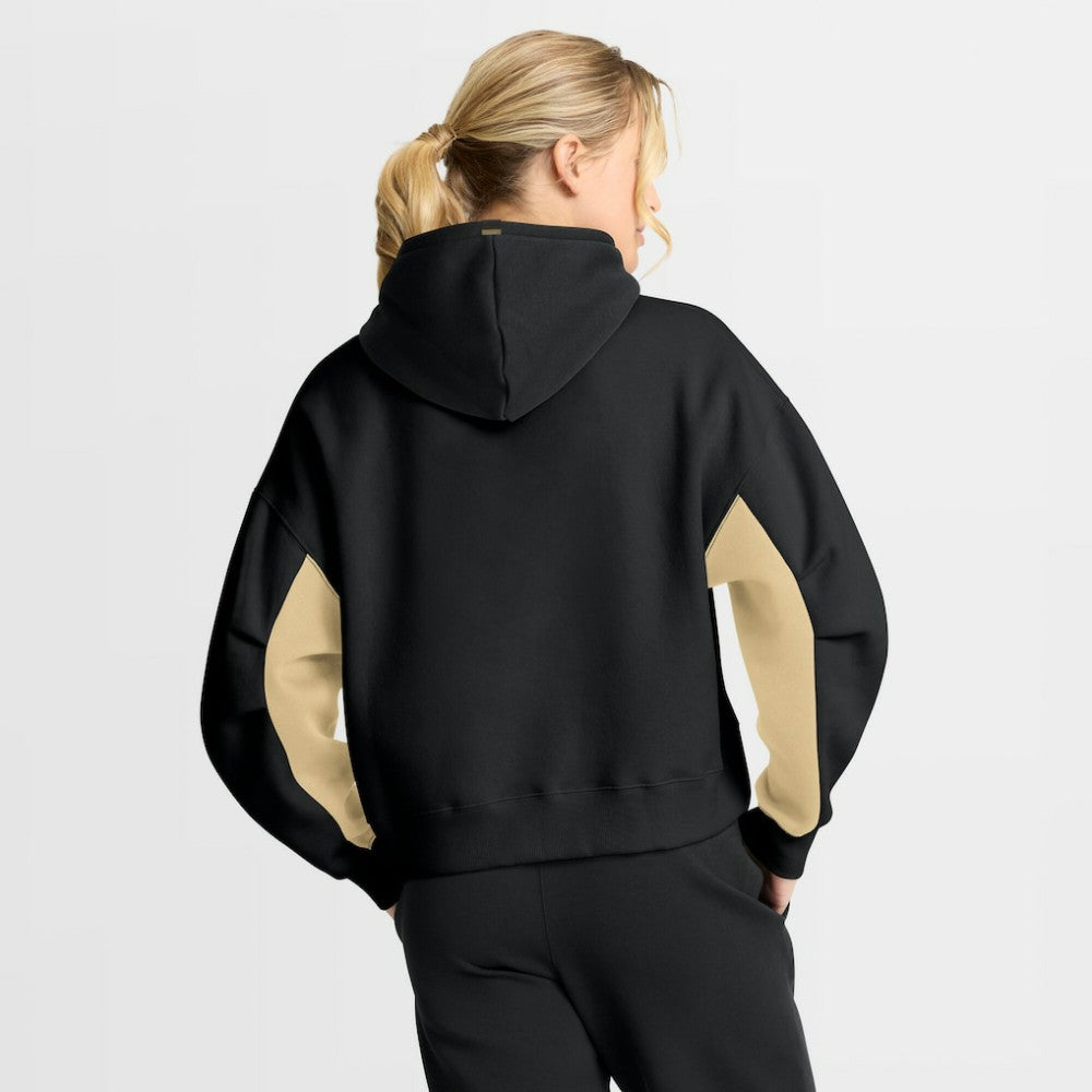 Vegas Golden Knights Fanatics Women's Back Check Boxy Hoodie - Black - NHL
