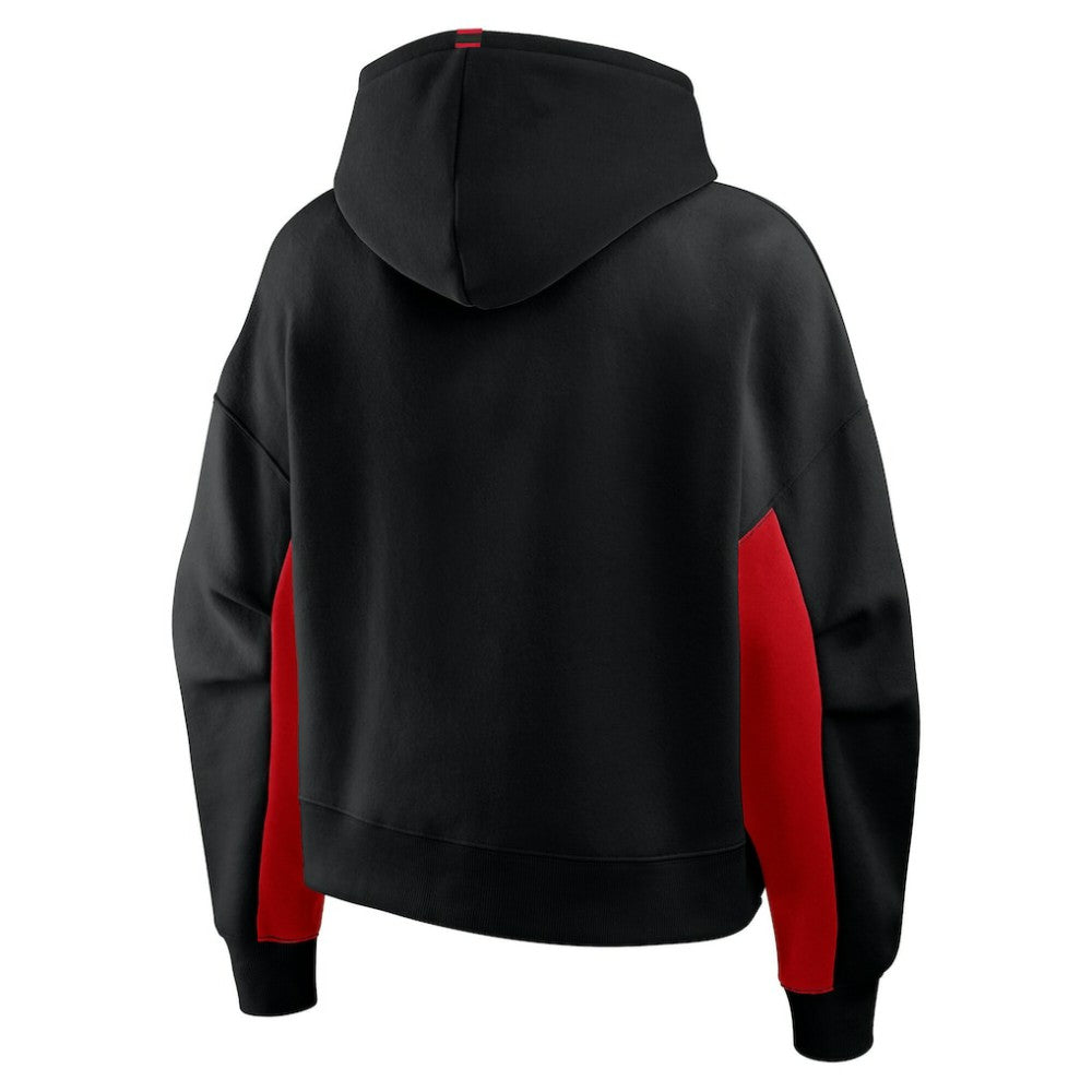 Ottawa Senators Fanatics Women's Back Check Boxy Hoodie - Black - NHL