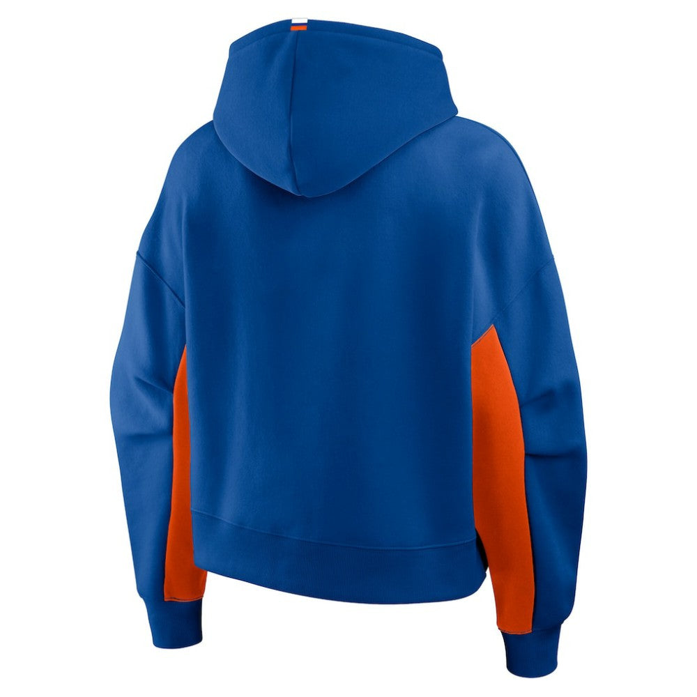 New York Islanders Fanatics Women's Back Check Boxy Hoodie - Royal - NHL