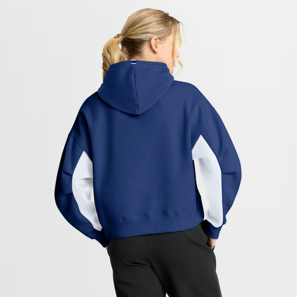 Toronto Maple Leafs Fanatics Women's Back Check Boxy Hoodie - Blue - NHL