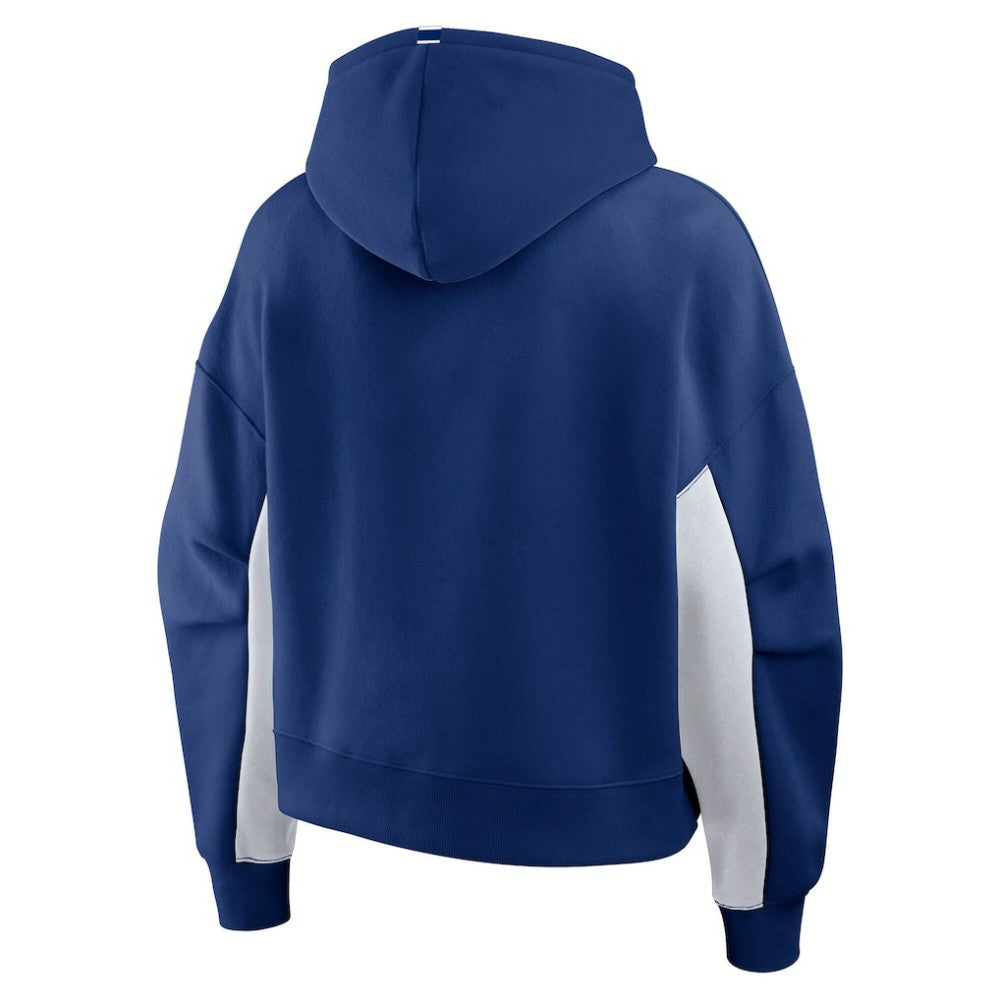 Toronto Maple Leafs Fanatics Women's Back Check Boxy Hoodie - Blue - NHL