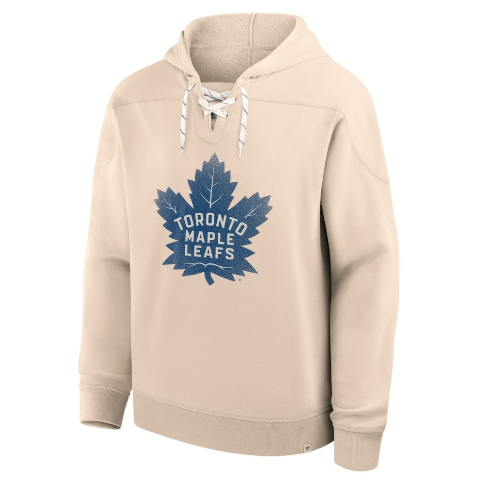 Toronto Maple Leafs Fanatics Vintage Hoodie - Cream - NHL