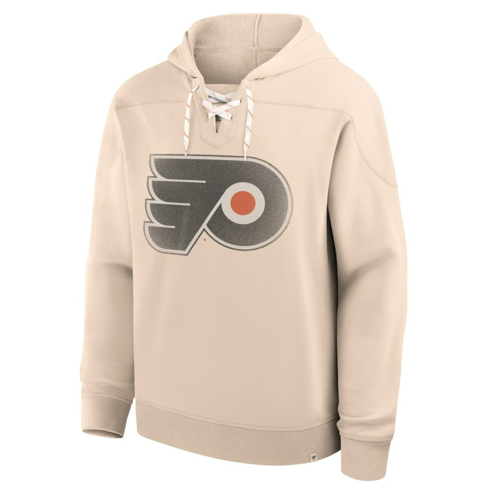 Philadelphia Flyers Fanatics Vintage Hoodie - Cream - NHL
