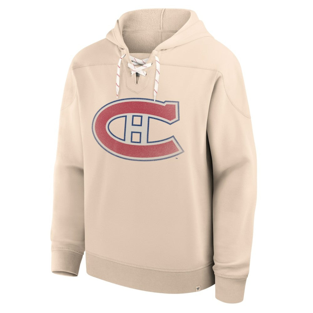 Montreal Canadiens Fanatics Vintage Hoodie - Cream - NHL