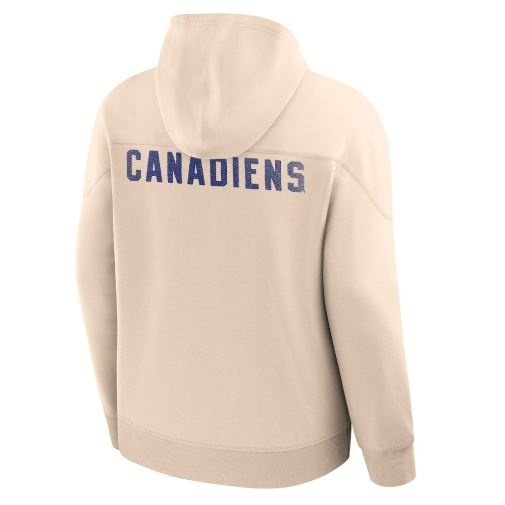 Montreal Canadiens Fanatics Vintage Hoodie - Cream - NHL