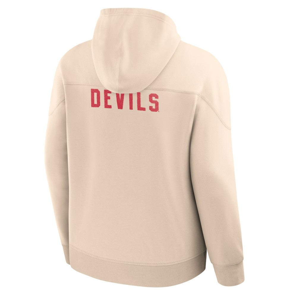 New Jersey Devils Fanatics Vintage Hoodie - Cream - NHL