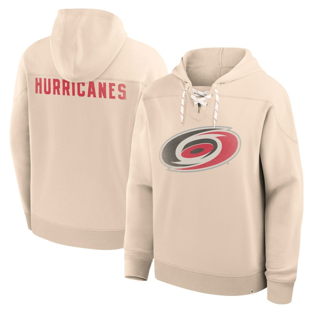Carolina Hurricanes Fanatics Vintage Hoodie - Cream - NHL