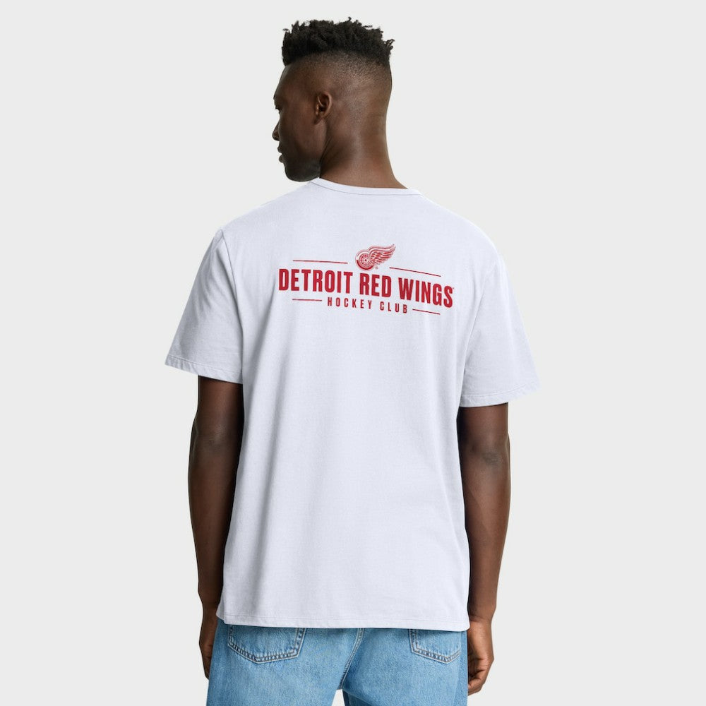 Detroit Red Wings Fanatics Crash The Net Legacy T-Shirt - White - NHL
