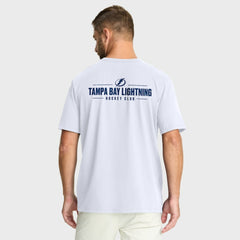 Tampa Bay Lightning Fanatics Crash The Net Legacy T-Shirt - White - NHL
