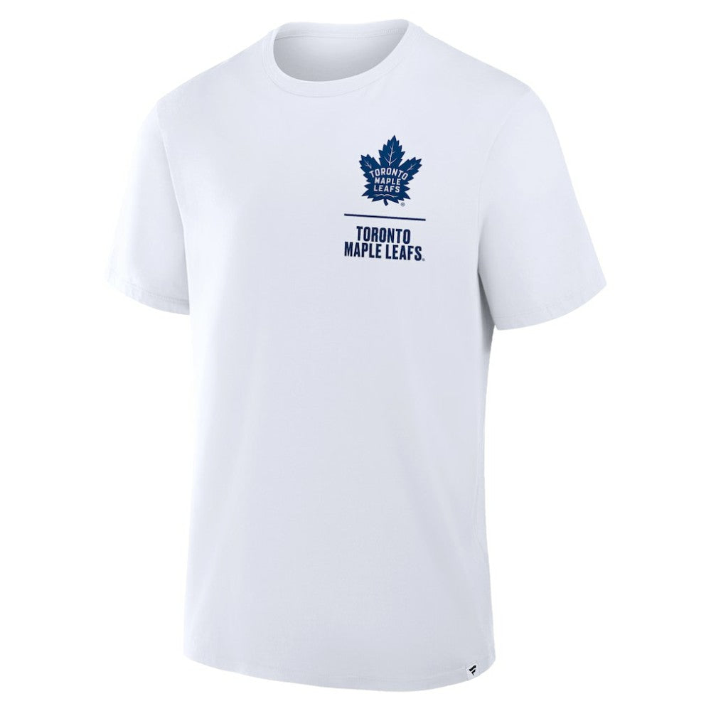 Toronto Maple Leafs Fanatics Crash The Net Legacy T-Shirt - White - NHL