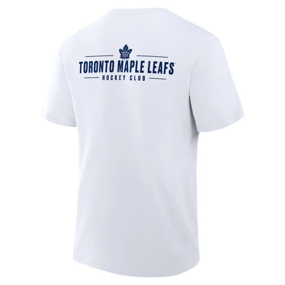 Toronto Maple Leafs Fanatics Crash The Net Legacy T-Shirt - White - NHL