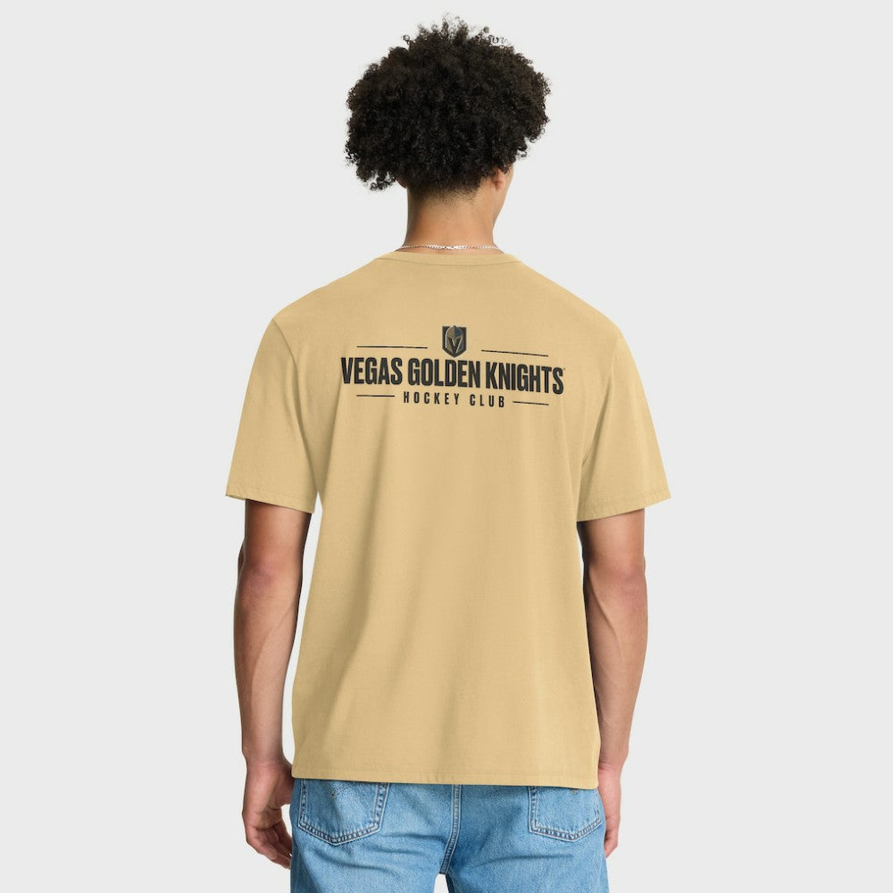 Vegas Golden Knights Fanatics Crash The Net Legacy T-Shirt - Gold - NHL